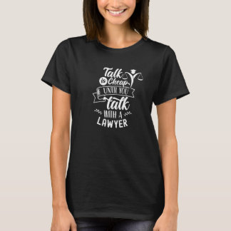 T-shirt Parler Est Bon Marché Jusqu'À Ce Que Vous Parliez