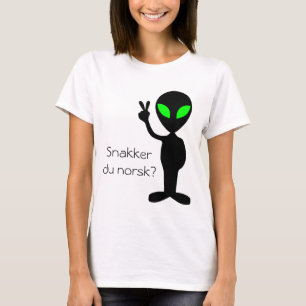 T-shirt Parles-tu norvégien ?