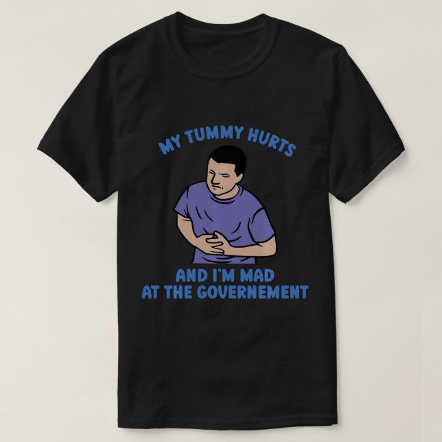 T-shirt Parlez à votre chat au sujet de la sécurité des ar (Design devant)