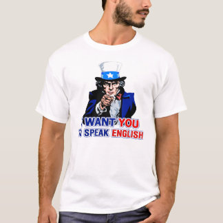 T-shirt Parlez anglais