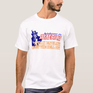 T-shirt Parlez anglais ou sortez la chemise