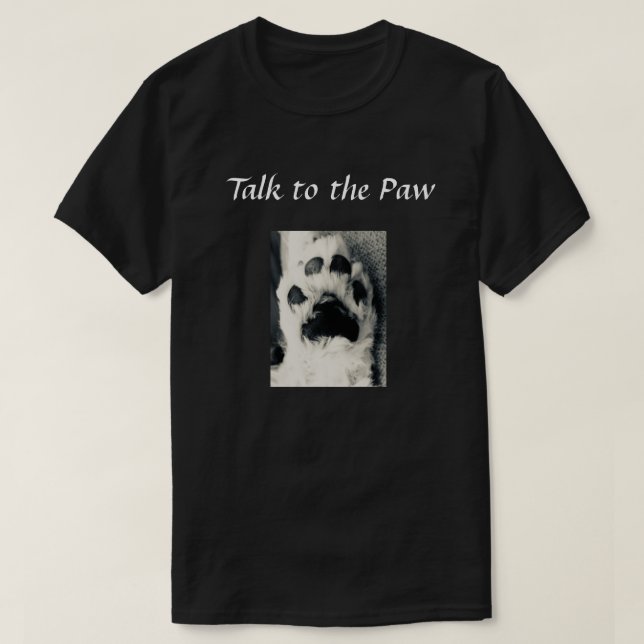 T-shirt Parlez au Paw (Design devant)
