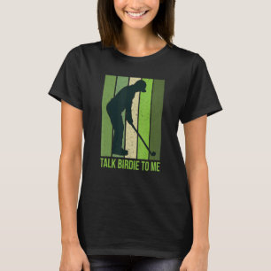 T-shirt Parlez Birdie À Moi Citation De Golf Pour Hommes R
