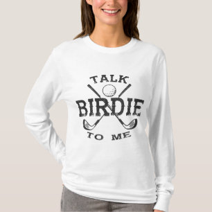 T-shirt Parlez Birdie À Moi Drôle Joueur De Golf Pun Golfe