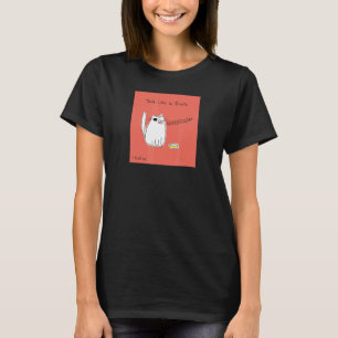 T-shirt Parlez Comme Un Pirate Day Chat Animaux Animaux An