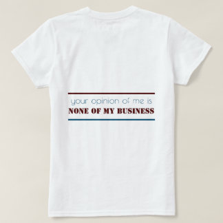 T-shirt Parlez de moi