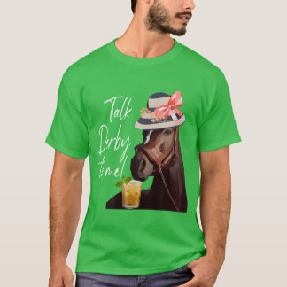T-shirt Parlez Derbyo Me Cheval amis