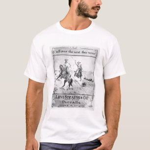T-shirt Parlez pour Lévi Strauss et Co, c.1900 (le litho)