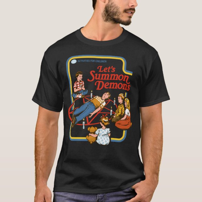 T-shirt Parlons De Démons (Devant)