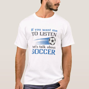 T-shirt Parlons de football