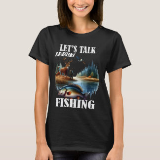 T-shirt Parlons de pêche