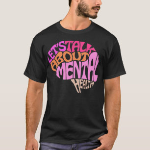 T-shirt Parlons de santé mentale