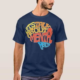 T-shirt Parlons de sensibilisation à la santé mentale