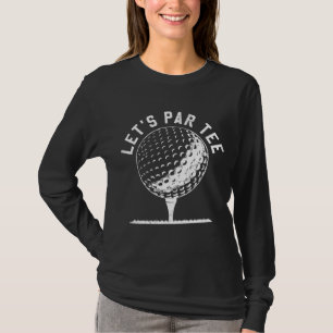 T-shirt Parlons Fête Golf Plaisanterie Funny Golf
