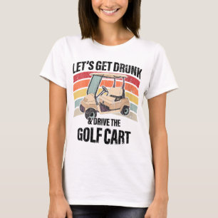T-shirt Parlons Fête Golf Plaisanterie Funny Golf