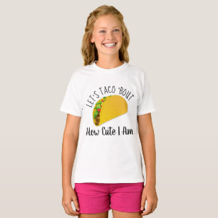 T-shirt Parlons Taco de mon côté mignon - Citation drôle