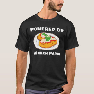 T-shirt Parmesan Italien Alimenté Par Parme De Poulet