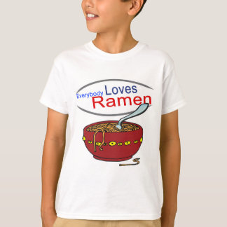 T-shirt Parodie de Everybody Loves Ramen