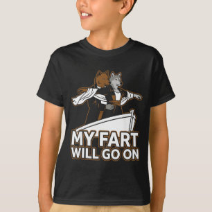 T-shirt Parodie Hilarante Va Alpha Humour Loup Titanic All
