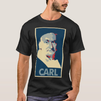 T-shirt Parodie politique d'affiche de Carl Friedrich