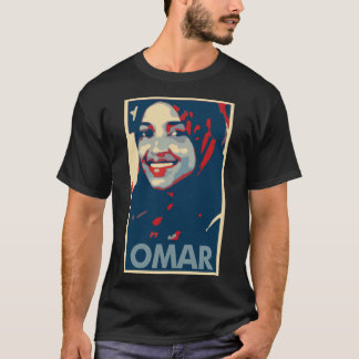 T-shirt Parodie politique d'affiche d'Ilhan Omar