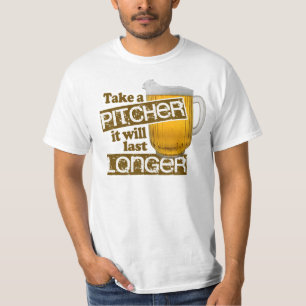 T-shirt Parodie potable de bière drôle