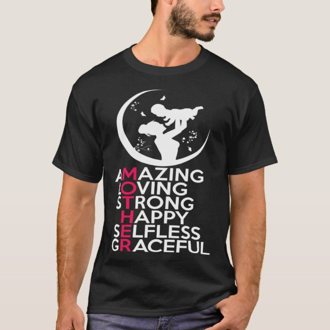 T-shirt Parole crabe Fête des mères (Devant)