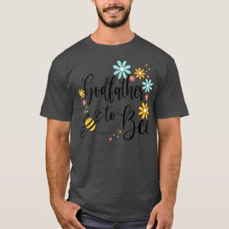 T-shirt Parrain À Abeille, Mignonne Faire-part De Grossess