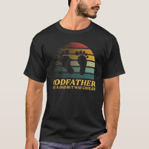 T-shirt Parrain Comme Un Papa Mais Tellement Plus Cool Hom