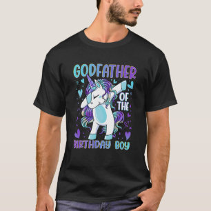 T-shirt Parrain de la fête d'anniversaire garçon Dabbing U