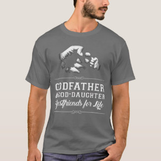 T-shirt Parrain filleule amis poignée de poing chemise fam