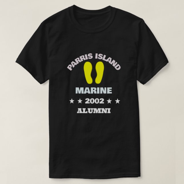T-SHIRT PARRIS ISLAND ALUMNI, 02 (Design devant)