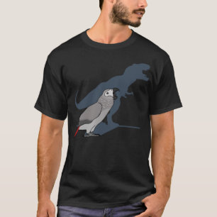 T-shirt Parrot À Crier, Mèmes D'Oiseaux, Drôle T-Rex Afr