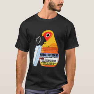 T-shirt Parrot Antidépresseur Ier Solaire Conure