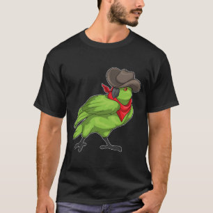 T-shirt Parrot Cowboy Cowboy casquette