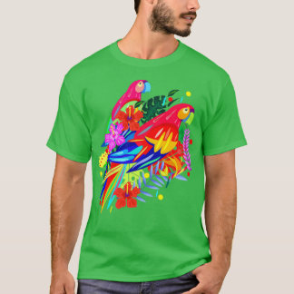 T-shirt Parrot drôle 1