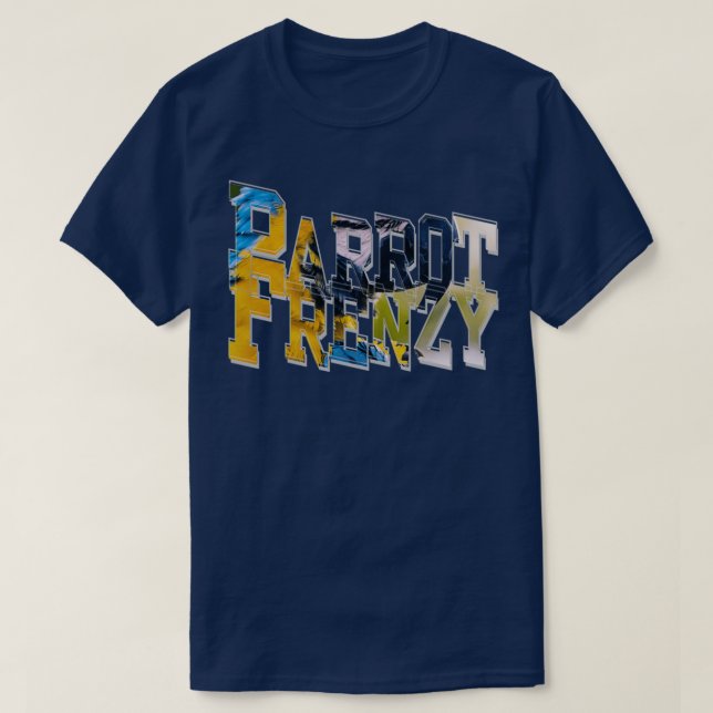 T-shirt Parrot Frenzy (Design devant)