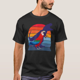 T-shirt Parrot I Tyrannosaurus Rex I hurler Bougie verte