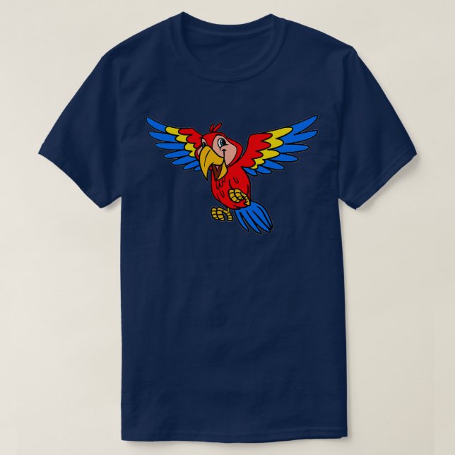 T-shirt Parrot mou 3 (Design devant)