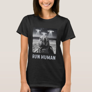T-shirt Parrot OVNI Selfie Fun Quirky Cadeau