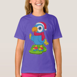 T-shirt Parrot roulettes de Noël
