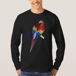 T-shirt Parrot Scarlet Macaw Propriétaire de l'animal de c