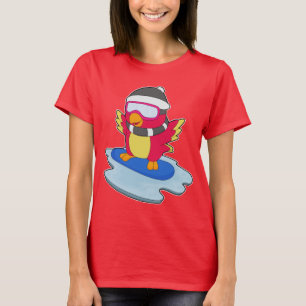 T-shirt Parrot Snowboard Snowboard