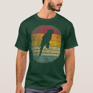 T-shirt Parrot Tropical Beach Island Vintage Retro les ann