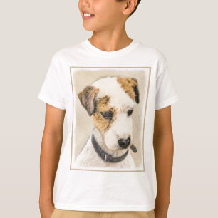 T-shirt Parson Jack Russell Terrier Peinture - Chien Art