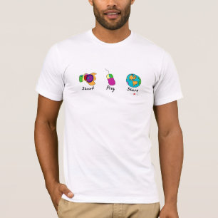 T-shirt Part de jeu de pousse