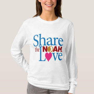 T-shirt Partager l'amour NOAH - manche longue