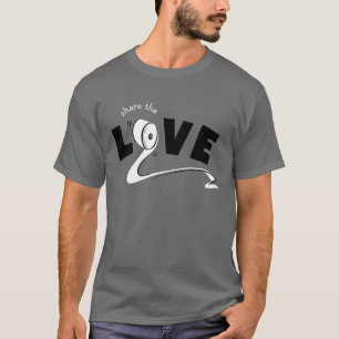 T-shirt Partager le papier toilette Love Funny Quote