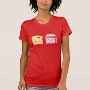 T-shirt Partagez l'amour avec Cute Toast and Jam