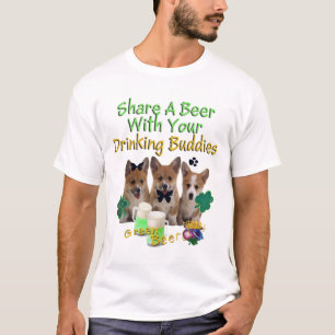 T-shirt Partagez les amis potables de la bière W